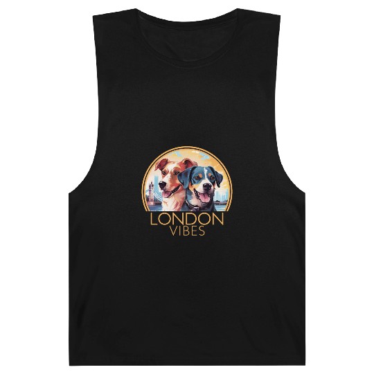 London Vibes England Cute Dogs Dog Lovers Barnard Tanks