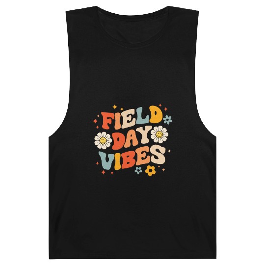 Field Day 2023 Funny Field Day Vibes Teacher Boy Barnard Tanks
