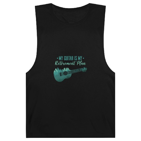 My Guitar Retirement Plan Music Lover Guitarist Barnard Tanks