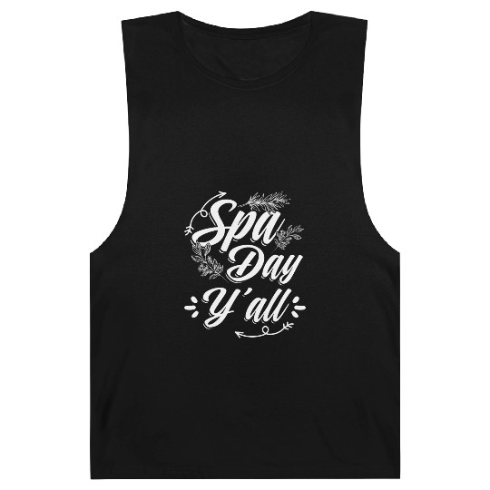 I Love My Husband Funny Beauty Spa Lover Relaxing Barnard Tanks