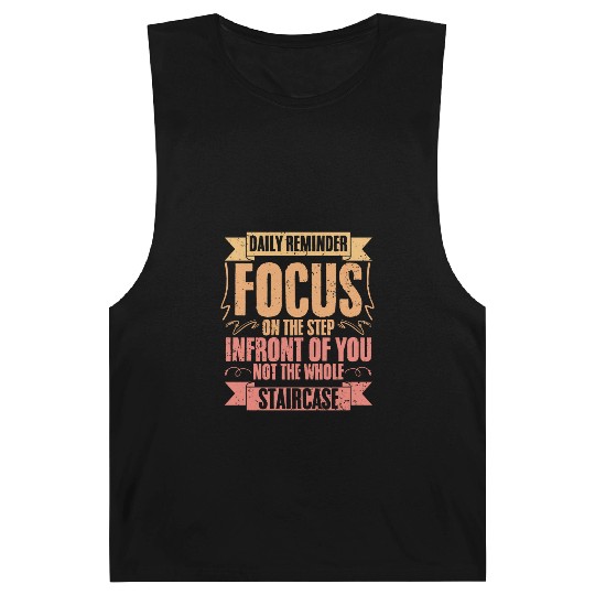 Daily Reminder Vintage Retro Affirmation A Barnard Tanks