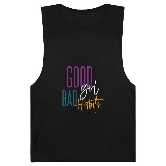 Ggt Black Bad Habits cy Friend Brunch Weekend Barnard Tanks