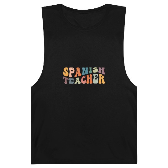 Groovy Spanish Teacher Maestra Bilingual Teaching Barnard Tanks