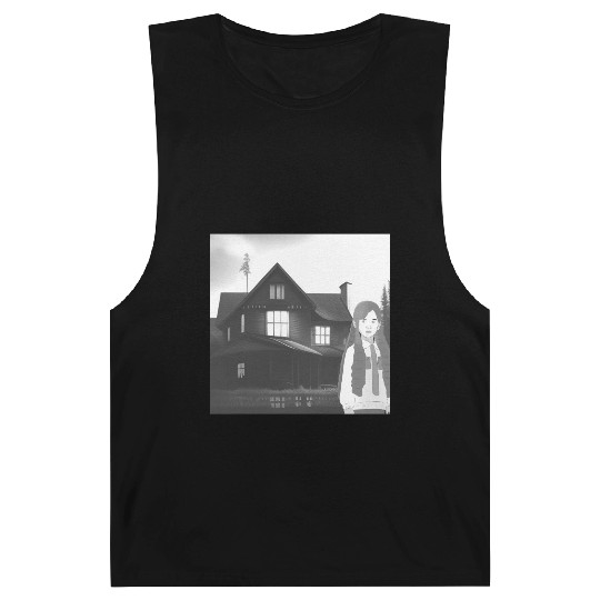 Is a haunted house??? (Black and white version) Barnard Tanks