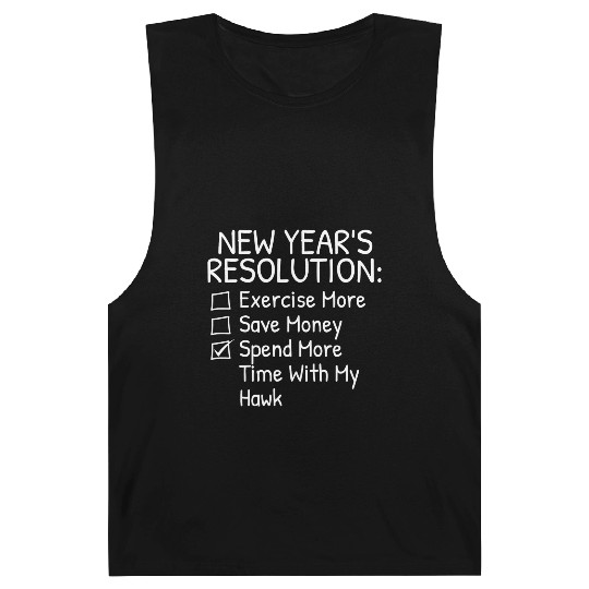 New Year s Resolution For Hawk Lover Barnard Tanks