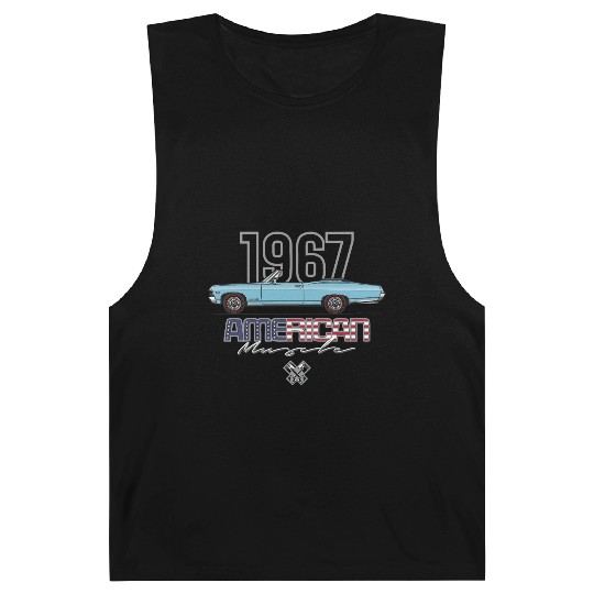 American Light Blue Convertible Barnard Tanks