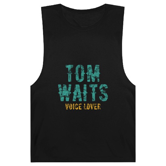Tom Waits Voice Lover Retro Barnard Tanks
