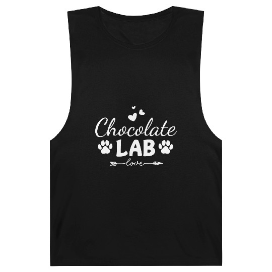 Chocolate Lab Love Barnard Tanks