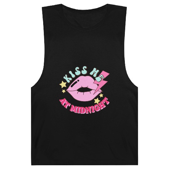 New Years Eve Party Kiss Me At Midnight I Love You Barnard Tanks