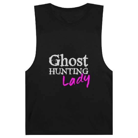 Ghost Hunting Lady Paranormal Investigator Barnard Tanks