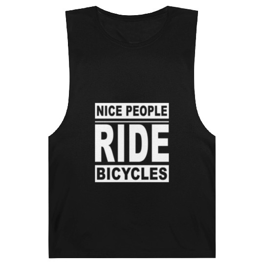 Cycling Nice People Ride Bicycles Barnard Tanks