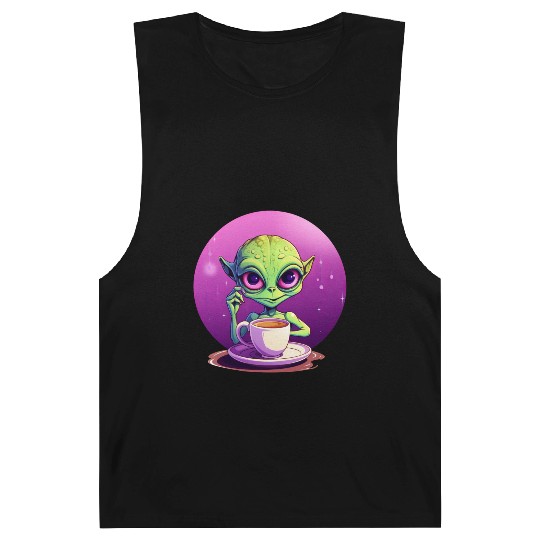 midnight Coffee: The Green Alien Drinker Barnard Tanks