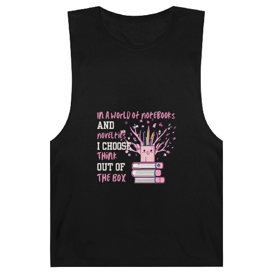 Back to school artsy Barnard Tanks