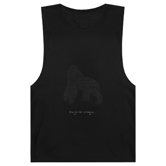 R.I.P Harambe Barnard Tanks