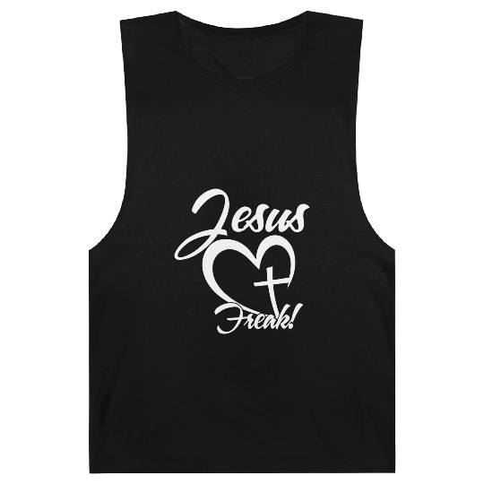 Jesus Freak Love Jesus Christian Christmas Barnard Tanks
