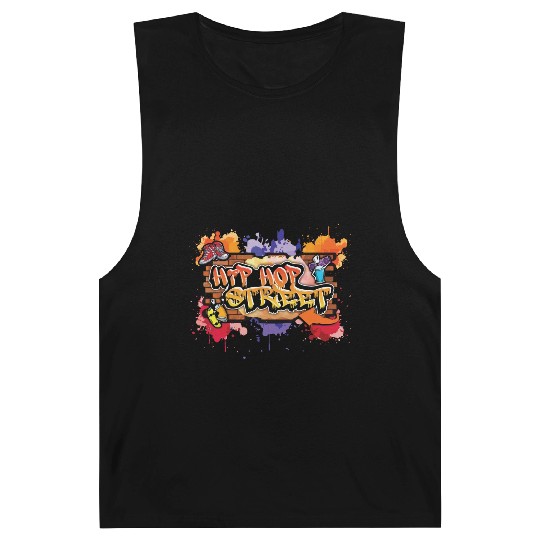 Hip Hop Street With Abstract Background Barnard Tanks
