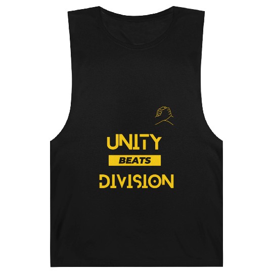 Unity Beats Division Unisex Short Sleeve Barnard Tanks