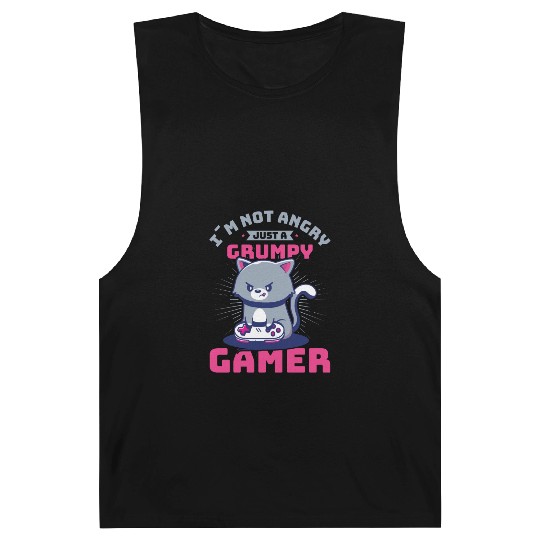 Gaming, Gaming, Video Game, Grumpy Cat Gamer Barnard Tanks
