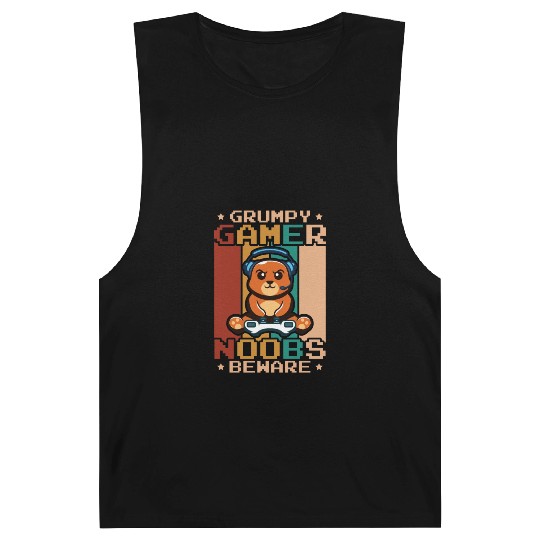 Gaming, Gaming, Video Game, Grumpy Cat Gamer Barnard Tanks
