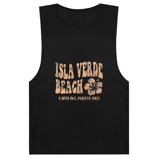 Isla Verde beach Carolina Puerto Rico Barnard Tanks