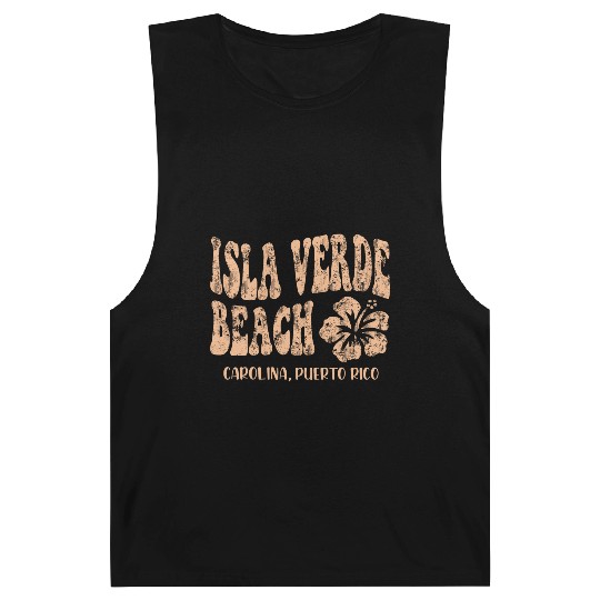 Isla Verde beach Carolina Puerto Rico Barnard Tanks