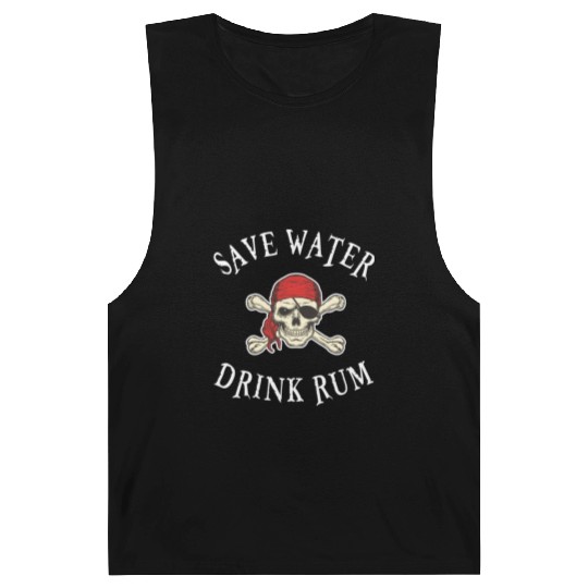 Save Water Drink Rum Barnard Tanks