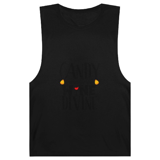 Candy Is Dandy But Wine Is Divine Barnard Tanks