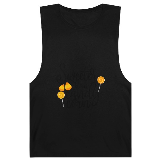 Sweeter Than Candy Corn Barnard Tanks