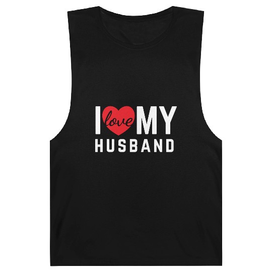 I love My husband Barnard Tanks