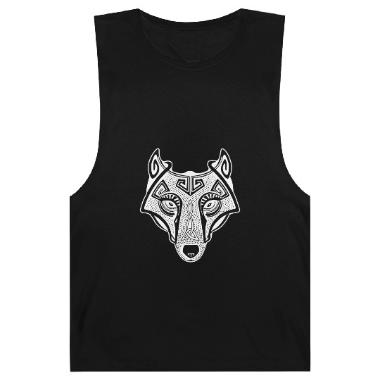 Viking wolf white Fenrir valhalla Barnard Tanks
