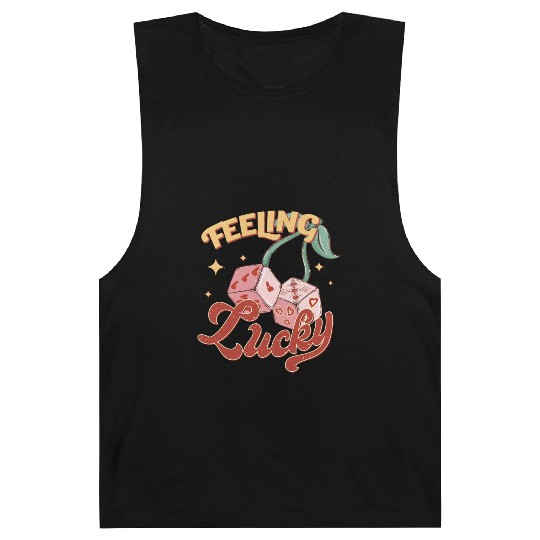 Feeling Lucky Tic Tac Toe Love Game Valentine Gift Barnard Tanks