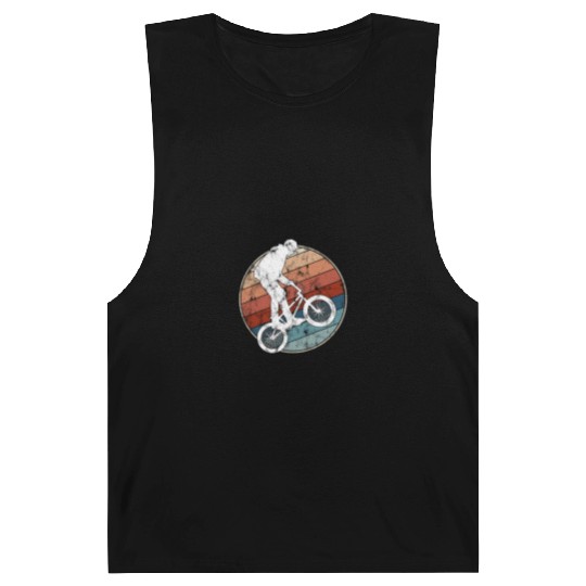 Retro BMX Rider Barnard Tanks
