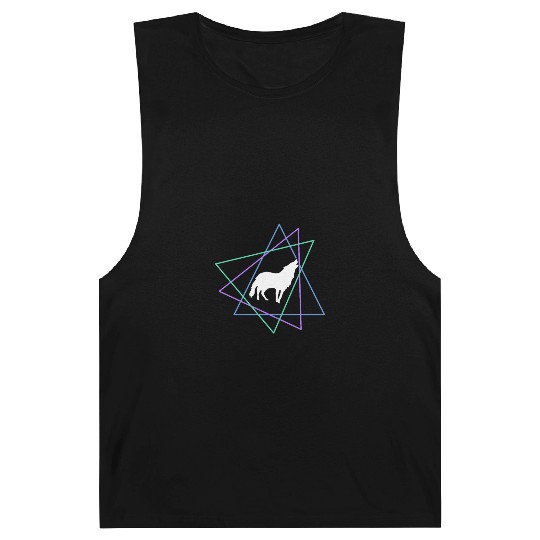 Geometric Howling Wolf Barnard Tanks