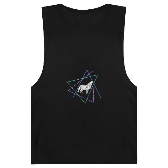 Geometric Howling Wolf Barnard Tanks
