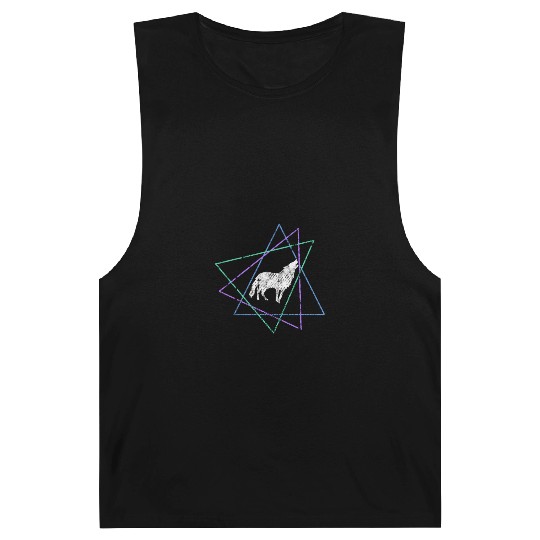 Geometric Howling Wolf Barnard Tanks