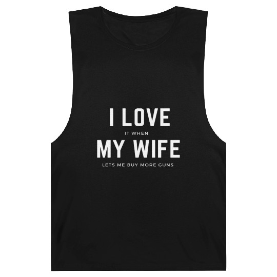 I Love My Wife Barnard Tanks