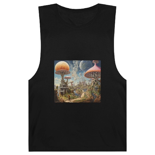 Fantasy Land Graphic Art Print Barnard Tanks