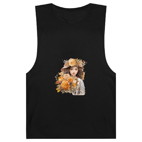 Wild Flowers Barnard Tanks Design - Funny gift