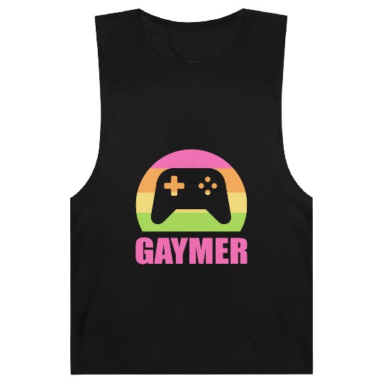 Gaymer Gamer And Nerd Gift Barnard Tanks