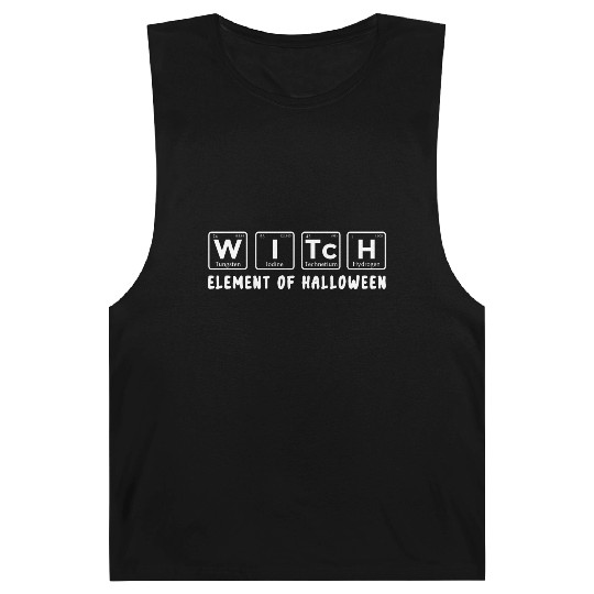 Periodic Table Witch Element of Halloween Barnard Tanks