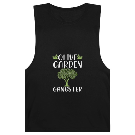 Olive Garden, Gardening, Olive Graphic Barnard Tanks