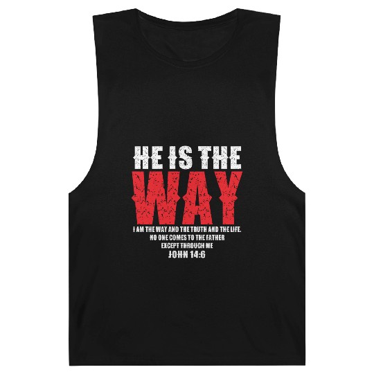 He Is The Way Love Jesus Christian Christmas Barnard Tanks