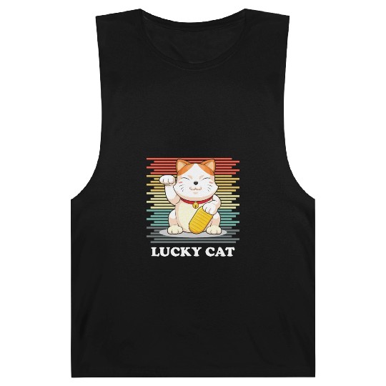 Lucky Cat - Maneki Neko Barnard Tanks