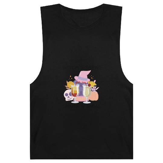 Witch's Brew: Spirits & Spells Bartender Halloween Barnard Tanks