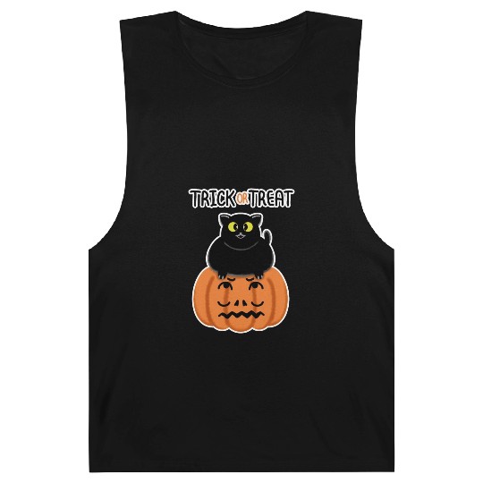 Trick or Treat Black lucky cat with sweetest eyes. Barnard Tanks
