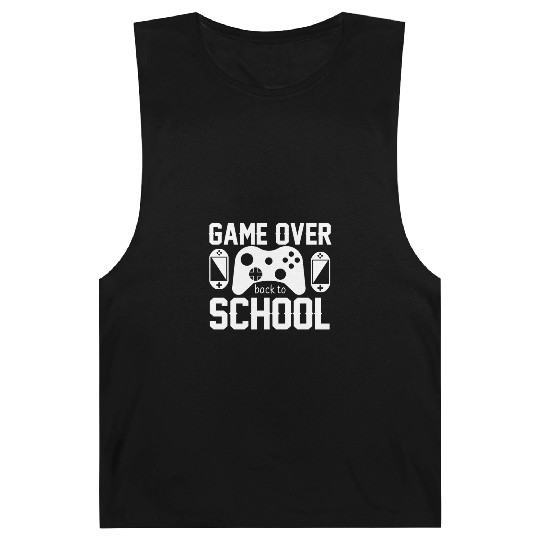 Funny Game Over Teacher Student Back To School Barnard Tanks