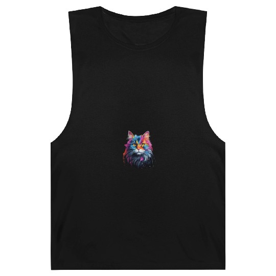 Persian Cat Animal Lover Gift Barnard Tanks