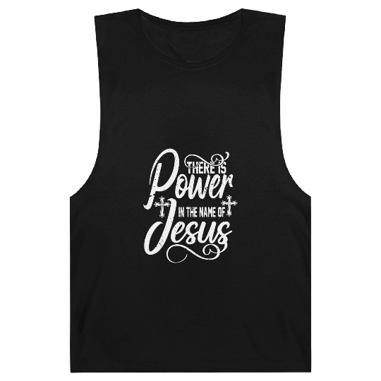 Power In The Name Of Jesus Love Jesus Christian Barnard Tanks