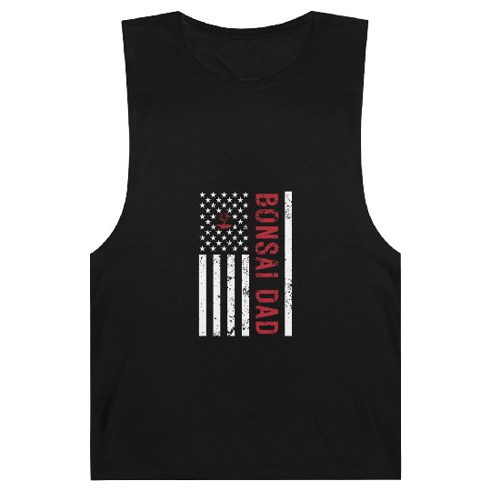 American Flag Bonsai Dad Barnard Tanks