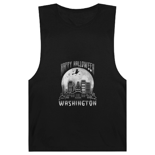 Happy Halloween Washington DC Barnard Tanks
